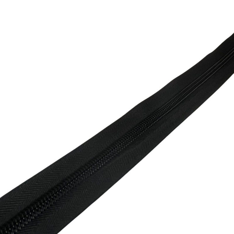 Spirálový zip 7mm-ČERNÁ po 200m