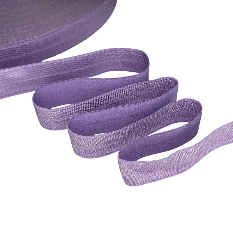 Lemovací pruženka lesklá-LILA po 50m