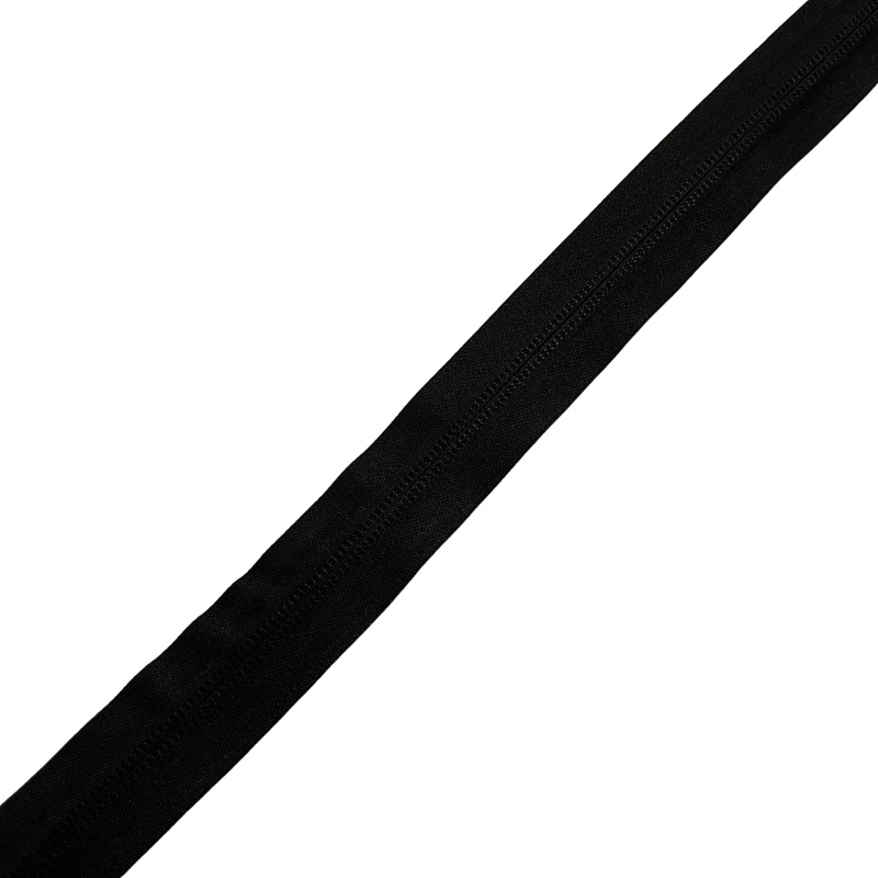 Spirálový zip 10mm-ČERNÁ po 100m