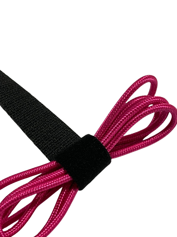 Suchý zip oboustranný 20mm-ČERNÁ po 25m