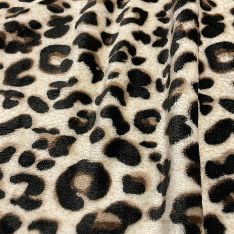 Coral fleece soft-LEOPARD