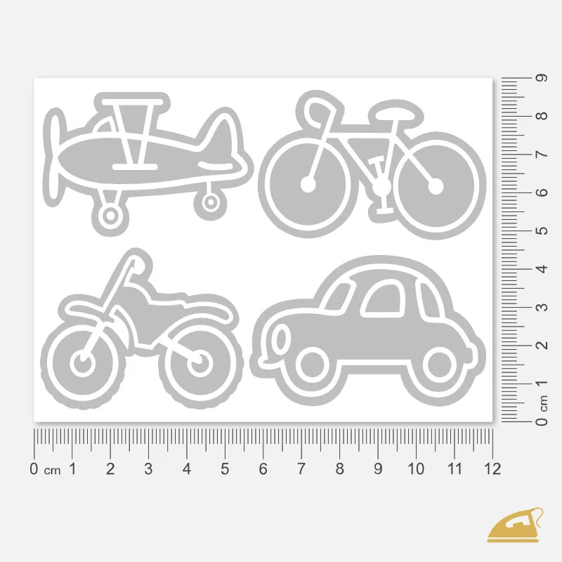 Reflexní nažehlovačka-DOPRAVA III. od 5 archů