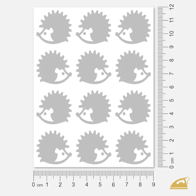 Reflexní nažehlovačka-JEŽCI I.