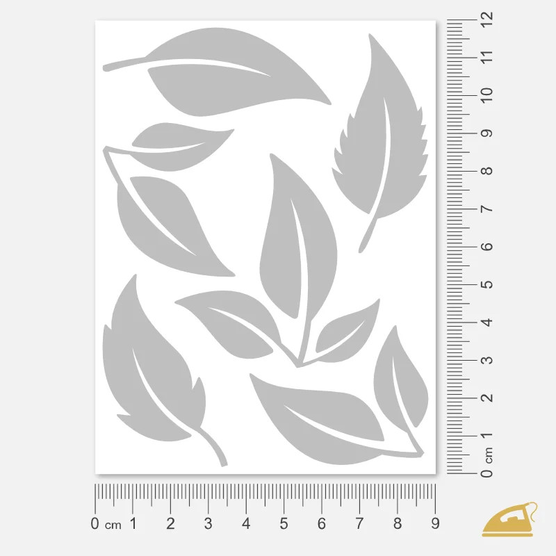 Reflexní nažehlovačka-LISTY