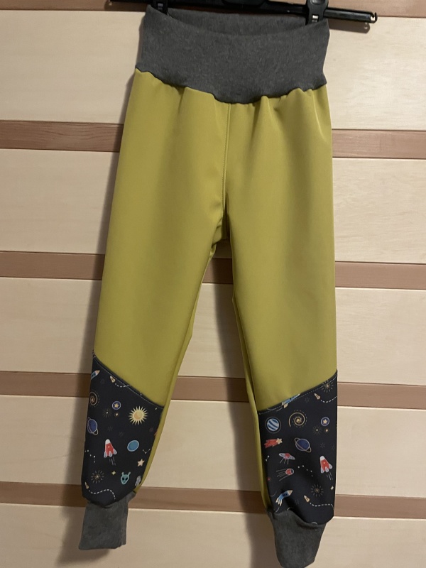 Softshell zimní 10/3-vesmír na antracitové