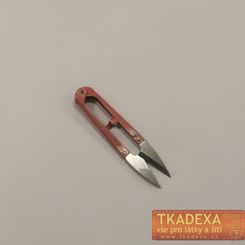 Nůžky na přízi cvakačky-RŮŽOVÁ od 25ks