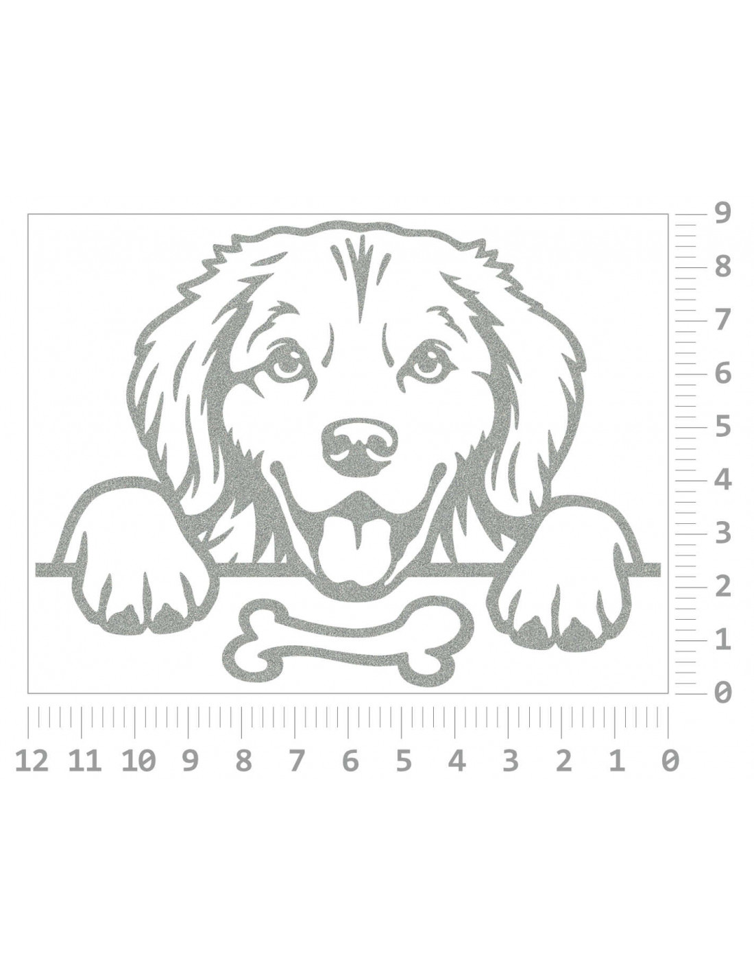 Reflexní nažehlovačka-LABRADOR II od 5 archů