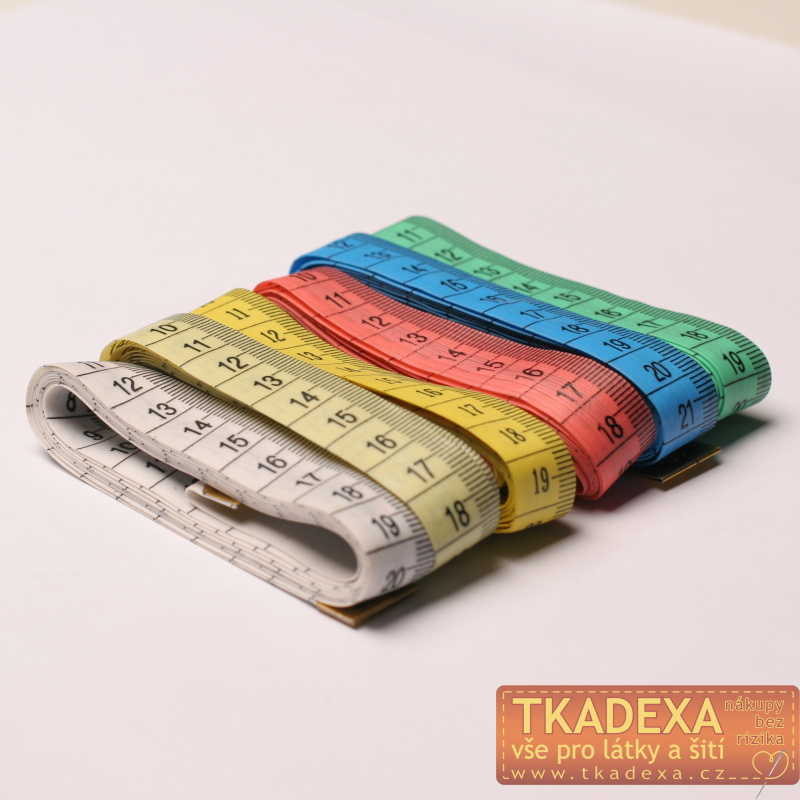 Krejčovský metr - žlutá