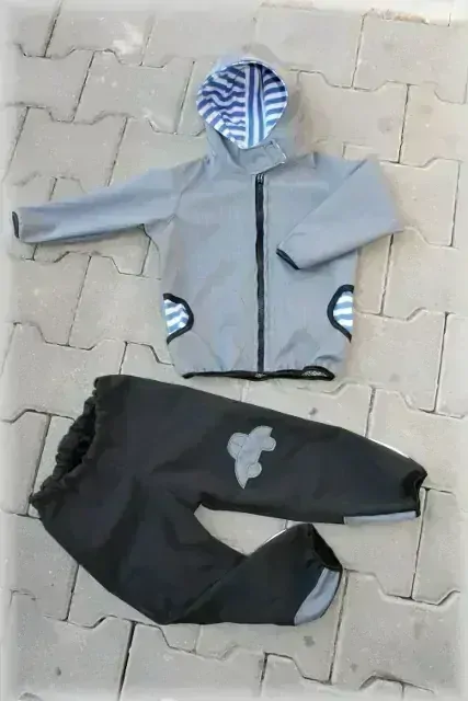 Softshell jarní 10/3-ŠEDÁ