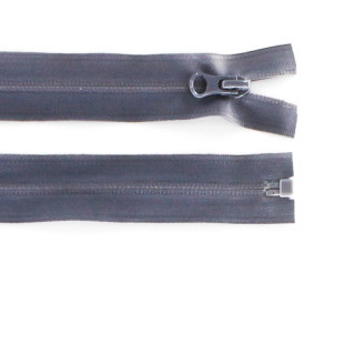 Zip voděodolný dělitelný 45cm-ANTRACIT