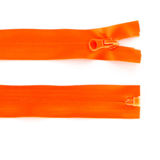 Zip voděodolný dělitelný 50cm-neon ORANŽ