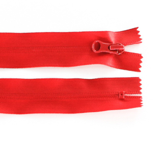 Zip voděodolný nedělitelný 20cm-ČERVENÁ