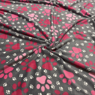 Coral fleece soft-TLAPKY NA ANTRACITOVÉ