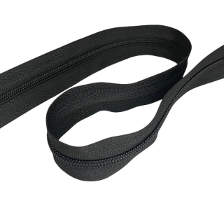 Spirálový zip 5mm-ČERNÁ po 200m