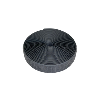 Suchý zip 20mm háček-ANTRACIT