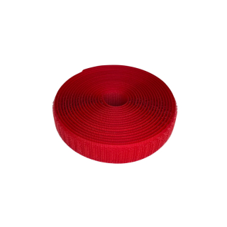 Suchý zip 20mm háček-ČERVENÁ