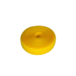 Suchý zip 20mm smyčka-ŽLUTÁ=93cm