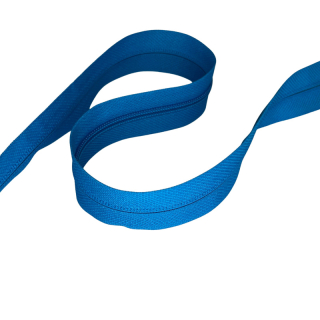 Spirálový zip 5mm-TYRKYS tmavá po 100m