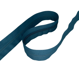 Spirálový zip 5mm-PETROLEJ po 100m