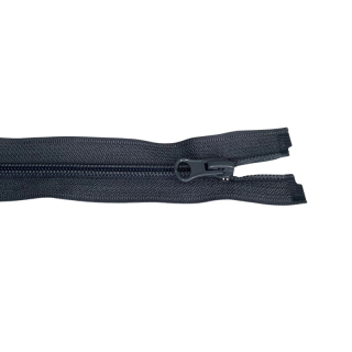 Zip spirálový dělitelný 5mm 80cm-ANTRACIT po 25ks