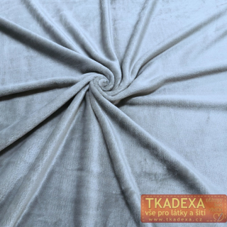 Coral fleece SOFT-ŠEDÁ