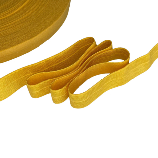 Lemovací pruženka lesklá-HOŘČICE po 50m