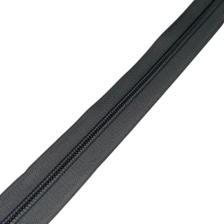 Zip voděodolný 7mm-ANTRACIT po 25m