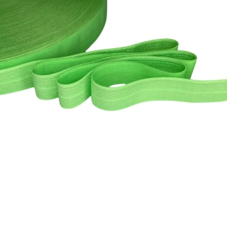 Lemovací pruženka lesklá-NEON ZELENÁ od 3m