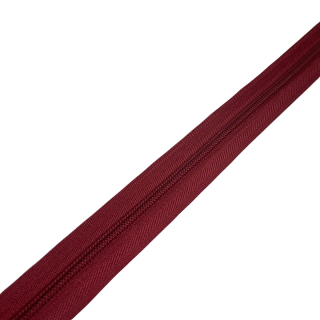 Spirálový zip 5mm-VÍNOVÁ
