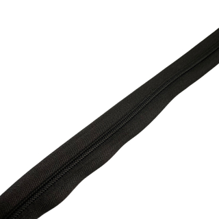 Spirálový zip 5mm-TMAVĚ HNĚDÁ