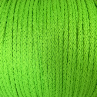 Oděvní šnůra 4mm-NEON ZELENÁ