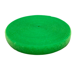 Suchý zip 16mm smyčka-NEON ZELENÁ
