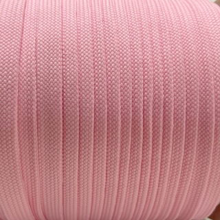 Šňůra plochá 10mm-RŮŽOVÁ