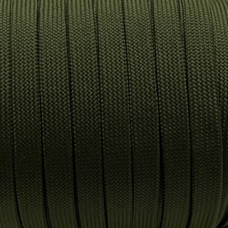 Šňůra plochá 10mm-KHAKI