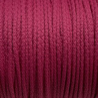 Oděvní šnůra 4mm-FUCHSIE