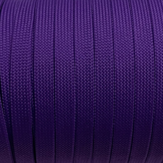 Šňůra plochá 10mm-FIALOVÁ