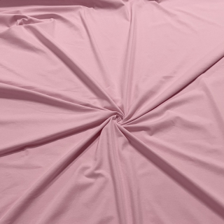 Bavlněný úplet s elastanem-RŮŽOVÁ