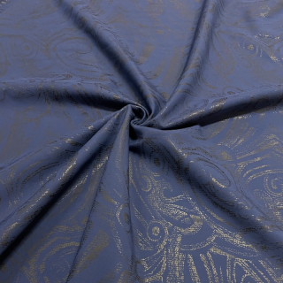 Softshell zimní 10/3-ORNAMENT na tmavě modré