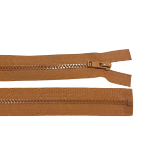 Zip kostěný dělitelný 45cm-SKOŘICE