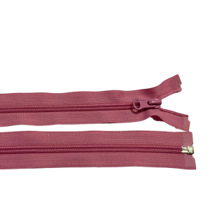 Zip spirálový dělitelný 5mm 35cm-RŮŽOVÁ