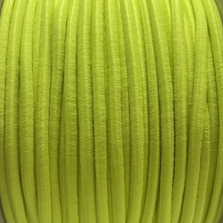 Kulatá pruženka 3mm-NEON ŽLUTÁ