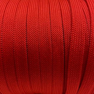 Šňůra plochá 10mm-ČERVENÁ