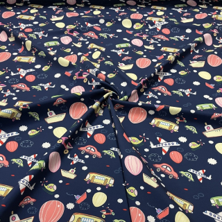 Softshell zimní 10/3-doprava na navy