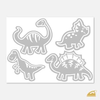 Reflexní nažehlovačka-DINO II. od 5 archů