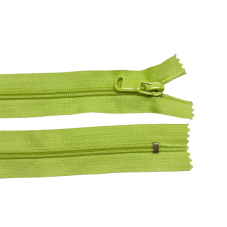 Zip spirálový nedělitelný 5mm 14cm-LIMETKOVÁ