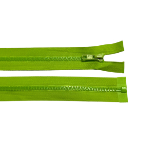 Zip kostěný dělitelný 30cm-NEON LIMET po 25ks