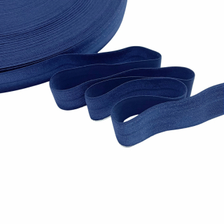 Lemovací pruženka lesklá-NAVY od 3m
