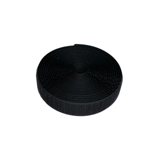 Suchý zip 30mm háček-ČERNÁ=3m