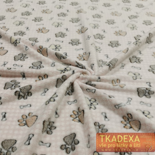 VZOREK-CORAL FLEECE-TLAPKY