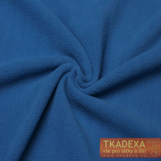 VZOREK-Fleece antipilling-SAFÍROVÁ